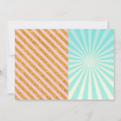 Invitation à la fête conjointe de karaté pour ball (Dos)