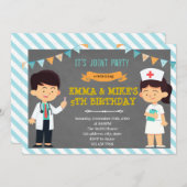 Invitation à la fête conjointe du médecin et de l' (Devant / Derrière)