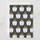 Invitation à la fête d’Halloween de Ghost Pail Can (Dos)