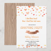 Invitation à la fête d'adoption (Devant / Derrière)