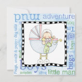 invitation à la fête d'adoption (Devant)