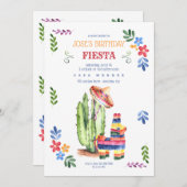 Invitation à la fête d'anniversaire (Devant / Derrière)