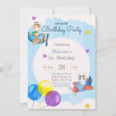 Invitation à la fête d'anniversaire (Devant)