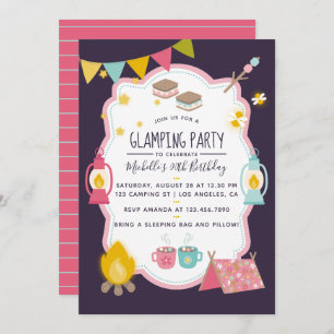 Invitation à la fête d'anniversaire