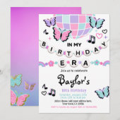 Invitation à la fête d'anniversaire (Devant / Derrière)