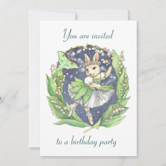 invitation à la fête d'anniversaire