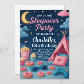 Invitation à la fête d'anniversaire (Devant / Derrière)