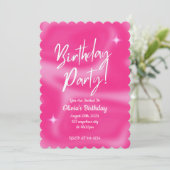 INVITATION À LA FÊTE D'ANNIVERSAIRE (Debout devant)