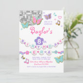 Invitation à la fête d'anniversaire (Debout devant)