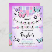 Invitation à la fête d'anniversaire (Devant / Derrière)