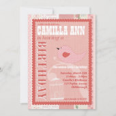 Invitation à la fête d'anniversaire (Devant)