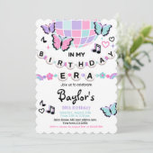Invitation à la fête d'anniversaire (Debout devant)