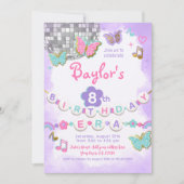 Invitation à la fête d'anniversaire (Devant)