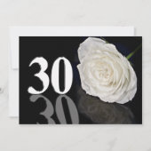 Invitation à la fête d'anniversaire 30 ans (Devant)