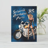 Invitation à la fête d'anniversaire 85 ans (Debout devant)