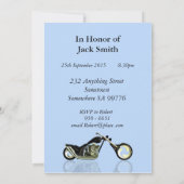 Invitation à la fête d'anniversaire 85 ans (Dos)