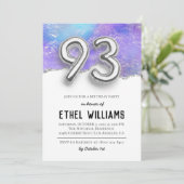 Invitation à la fête d'anniversaire 93 ans (Debout devant)