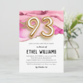Invitation à la fête d'anniversaire 93 ans (Debout devant)
