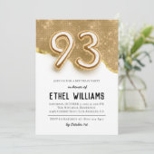Invitation à la fête d'anniversaire 93 ans (Debout devant)