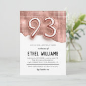 Invitation à la fête d'anniversaire 93 ans (Debout devant)