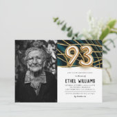 Invitation à la fête d'anniversaire 93 ans (Debout devant)