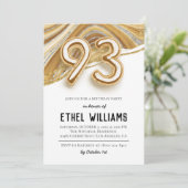 Invitation à la fête d'anniversaire 93 ans (Debout devant)