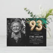 Invitation à la fête d'anniversaire 93 ans (Debout devant)
