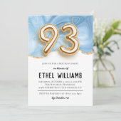 Invitation à la fête d'anniversaire 93 ans (Debout devant)