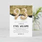 Invitation à la fête d'anniversaire 93 ans (Debout devant)