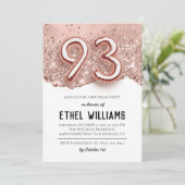 Invitation à la fête d'anniversaire 93 ans (Debout devant)