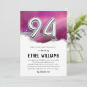 Invitation à la fête d'anniversaire 94 ans (Debout devant)