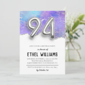 Invitation à la fête d'anniversaire 94 ans (Debout devant)