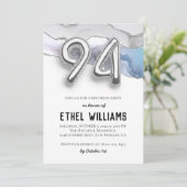 Invitation à la fête d'anniversaire 94 ans (Debout devant)