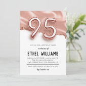 Invitation à la fête d'anniversaire 95 ans (Debout devant)