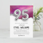 Invitation à la fête d'anniversaire 95 ans (Debout devant)