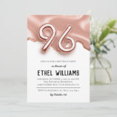 Invitation à la fête d'anniversaire 96 ans (Debout devant)