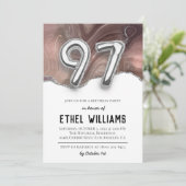 Invitation à la fête d'anniversaire 97 ans (Debout devant)