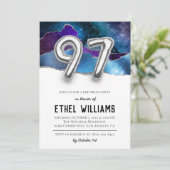 Invitation à la fête d'anniversaire 97 ans (Debout devant)