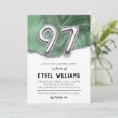 Invitation à la fête d'anniversaire 97 ans (Debout devant)