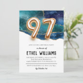 Invitation à la fête d'anniversaire 97 ans (Debout devant)