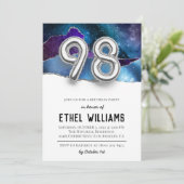 Invitation à la fête d'anniversaire 98 ans (Debout devant)