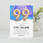Invitation à la fête d'anniversaire 99 ans (Debout devant)