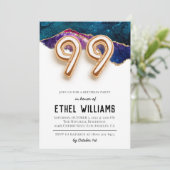Invitation à la fête d'anniversaire 99 ans (Debout devant)