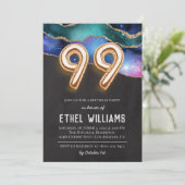 Invitation à la fête d'anniversaire 99 ans (Debout devant)