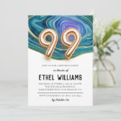 Invitation à la fête d'anniversaire 99 ans (Debout devant)