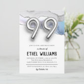 Invitation à la fête d'anniversaire 99 ans (Debout devant)
