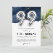 Invitation à la fête d'anniversaire 99 ans (Debout devant)