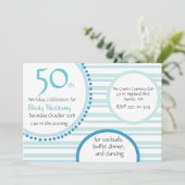 Invitation à la fête d'anniversaire à la pointe tu (Debout devant)