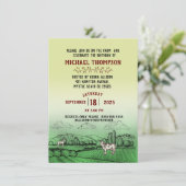 Invitation À la fête d'anniversaire agricole (Debout devant)