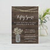 Invitation à la fête d'anniversaire | Babys Breath (Debout devant)